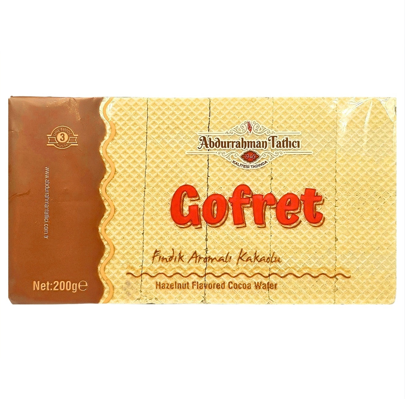 Abdurahman Tatlici Hazelnut Gofret 200g