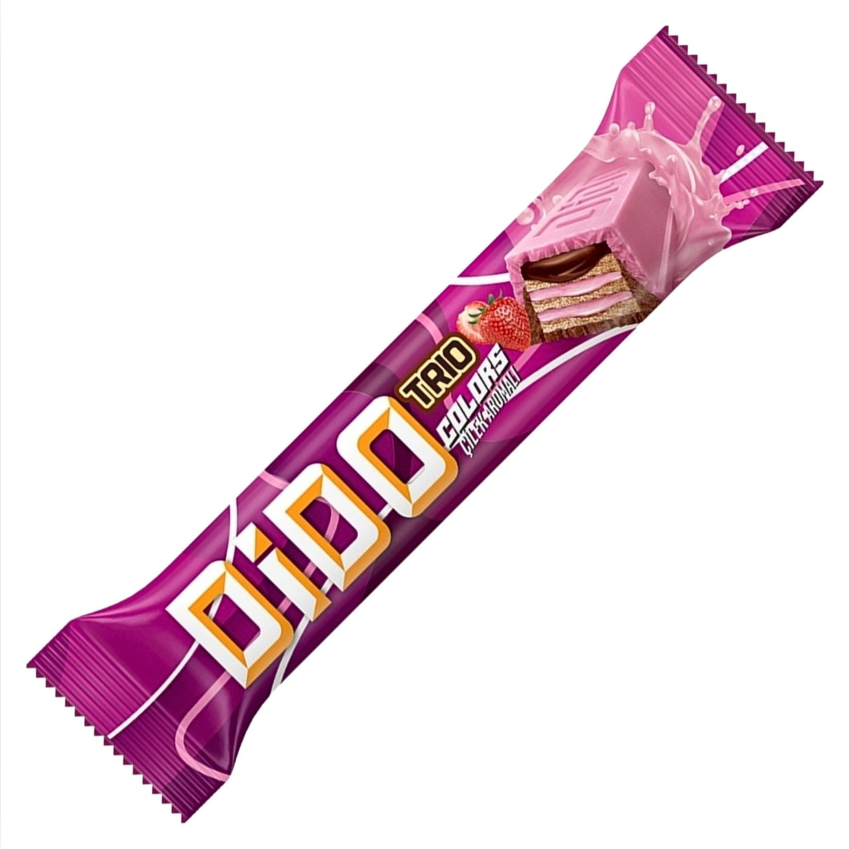 Ulker Dido Trio Colors Strawberry 36g