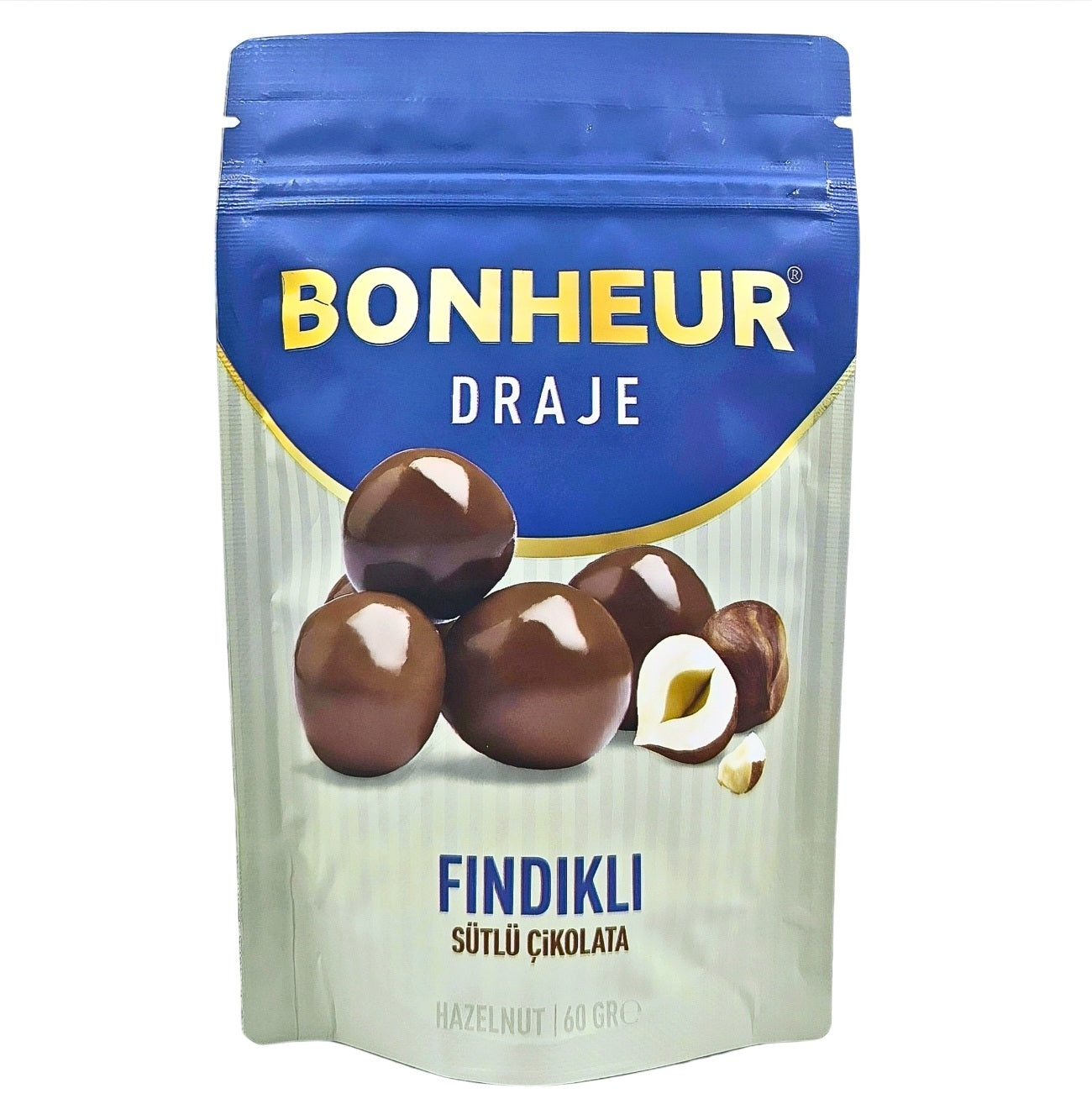 Bonheur Hazelnut Draje 60g