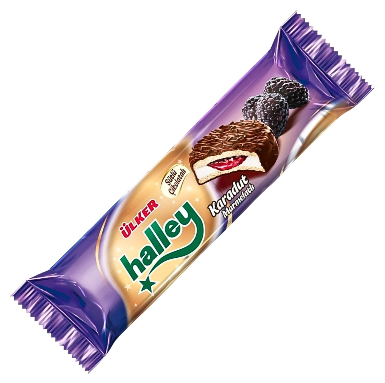 Ulker Halley Black Mulberry Marshmallow 236g