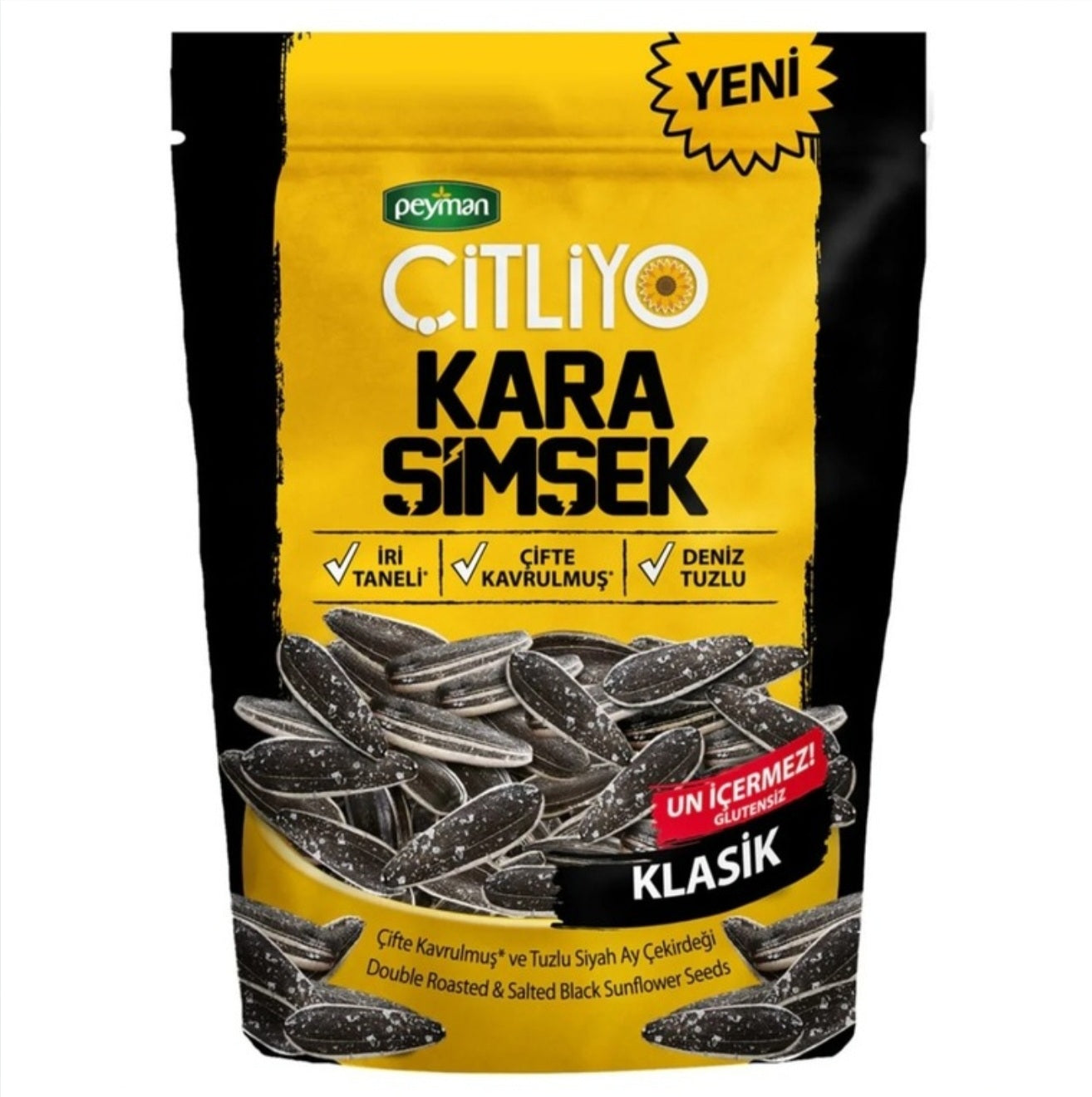 Peyman Kara Simsek Double Roasted & Salted 180g