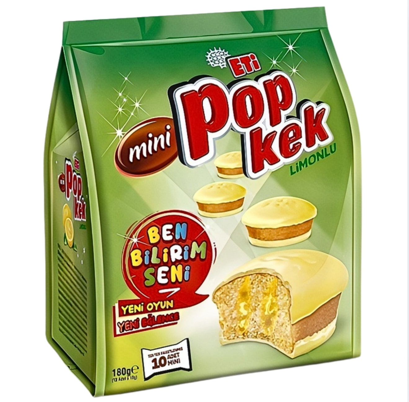 Eti Pop Mini Lemon 180g