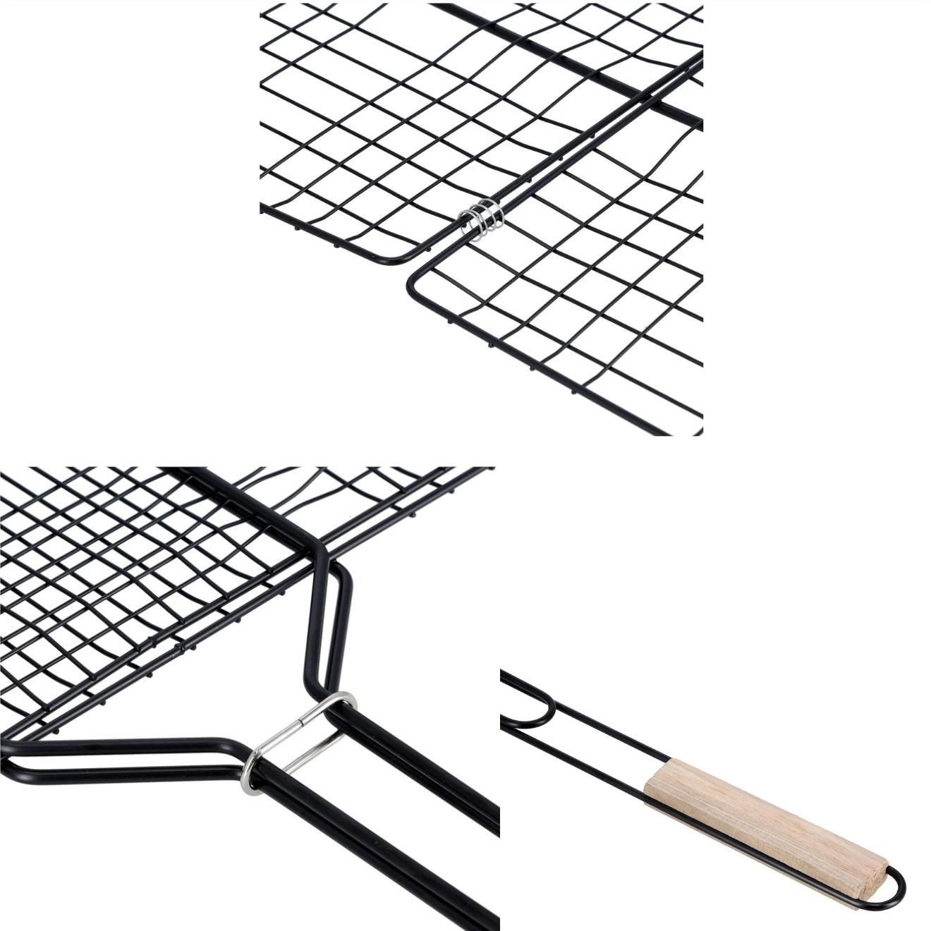 Royal Ford Barbeque Grill Chromium Plated Iron 40X26X60cm