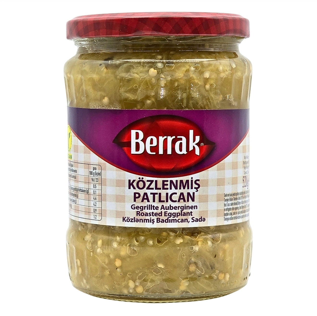 Berrak Roasted Eggplant 520g