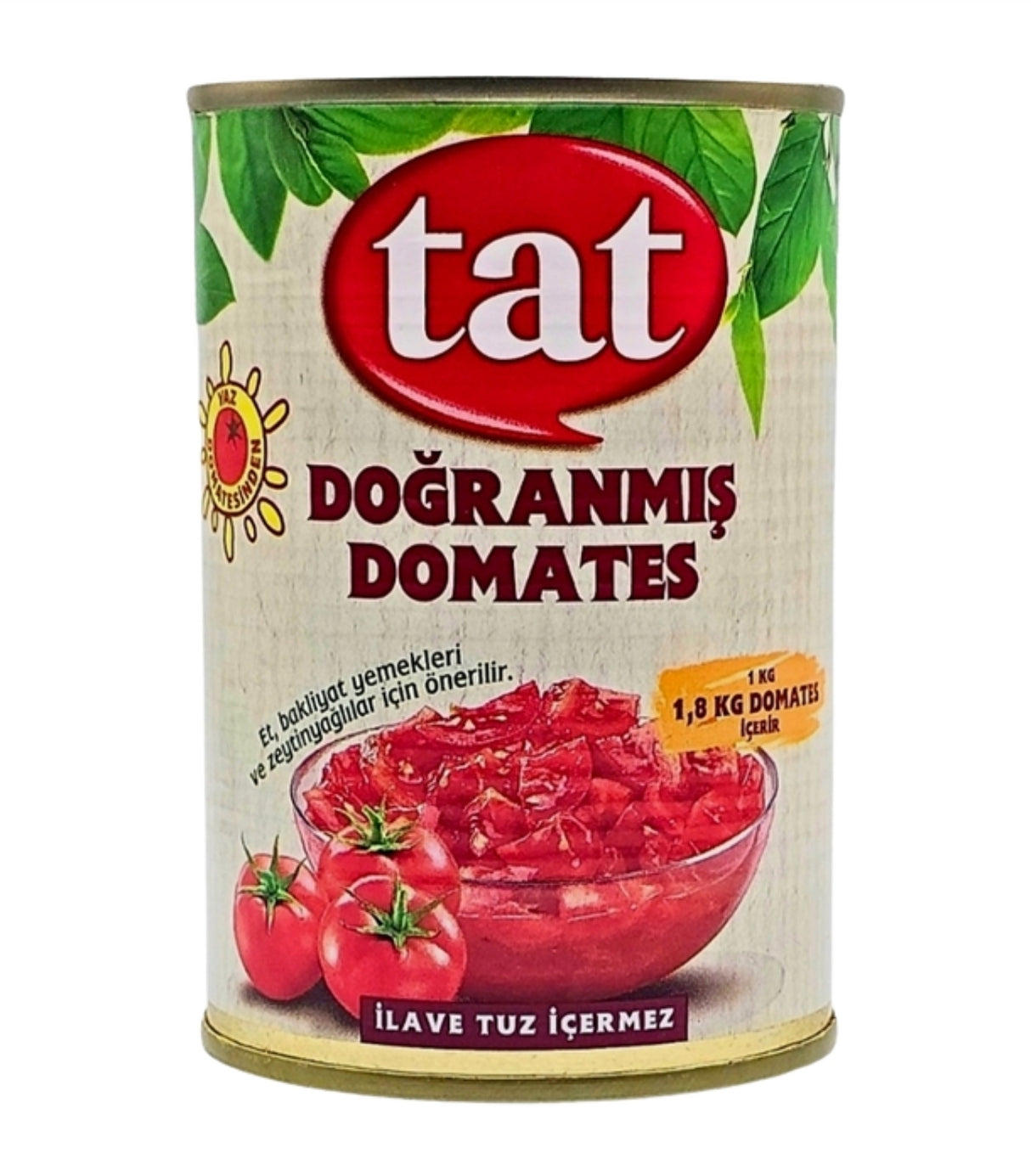 Tat Chopped Tomato Canned 400g