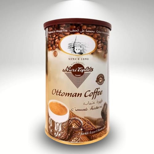 Nuri Toplar Ottoman Coffee Tin 250 Gr