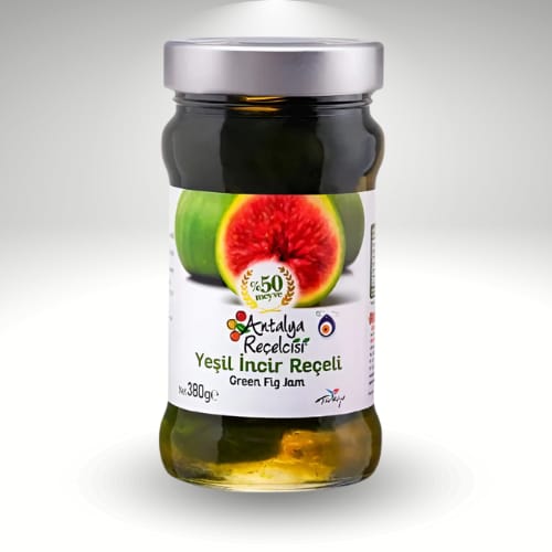 Antalya Recelcisi Green Fig Jam 380 Gr