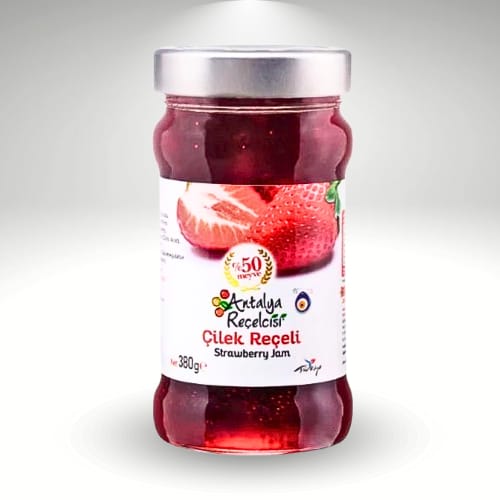 Antalya Recelcisi Strawberry Jam 380 Gr