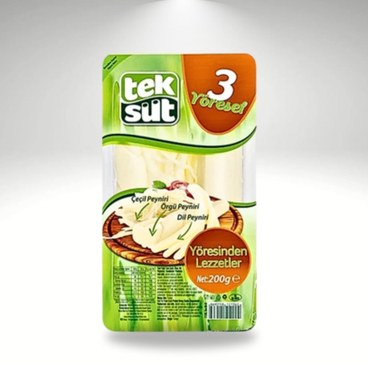 Teksut 3 Flavors Cheese 200 Gr