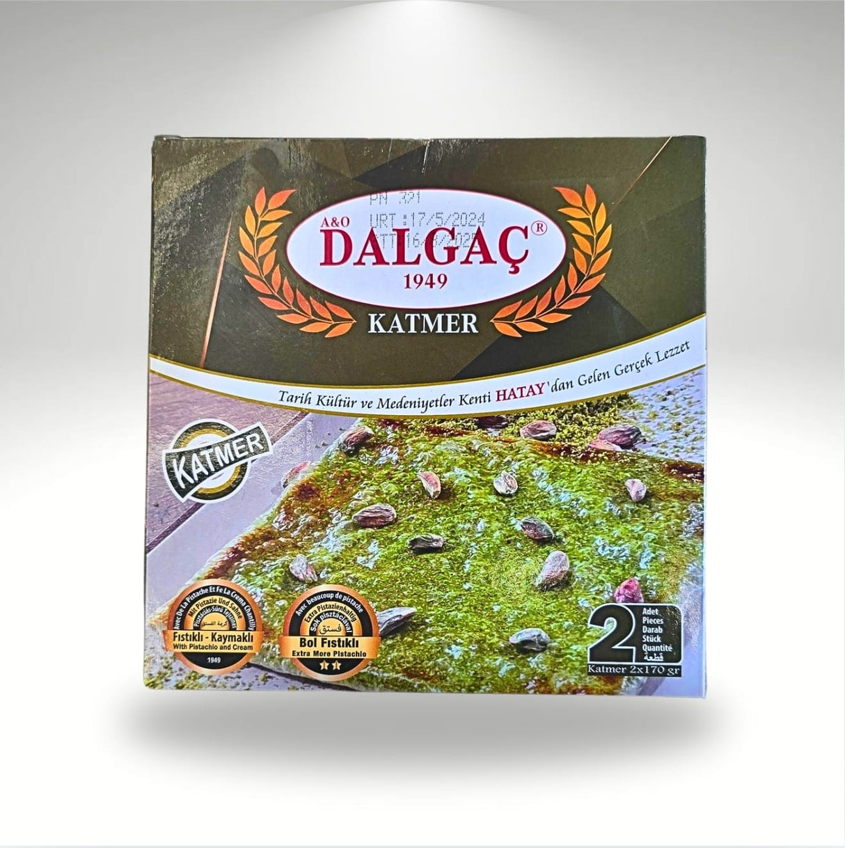 Dalgac Katmer 340 g (2 Pcs)