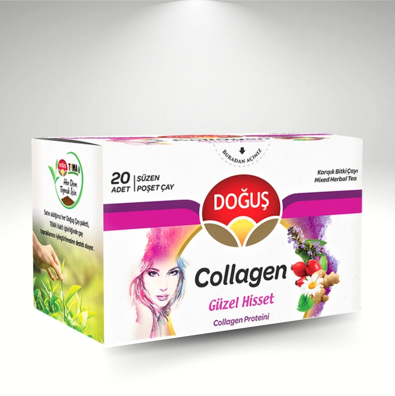 Dogus Mixed Herbal Collagen Tea 30 Gr