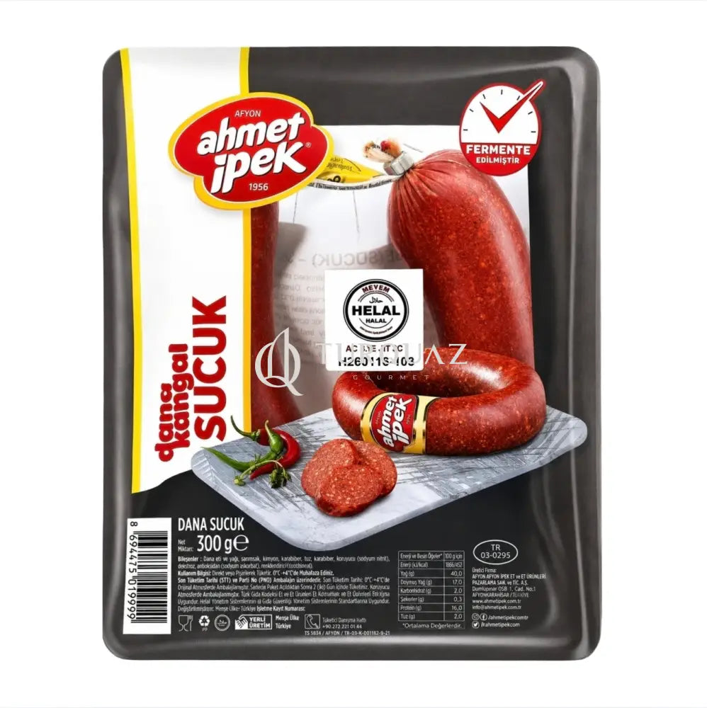 Ahmet Ipek Sucuk Kangal 300g - Ahmet Ipek Sucuk 300g