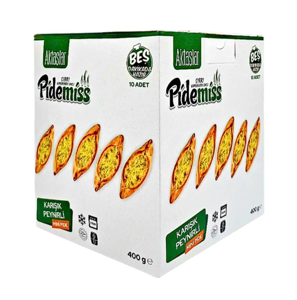 Aktaslar Cheese Mini Pide 10x 400g - Aktaslar Cheese Mini Pide 10x 400g