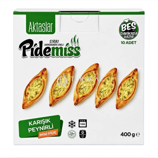 Aktaslar Cheese Mini Pide 10x 400g - Aktaslar Cheese Mini Pide 10x 400g