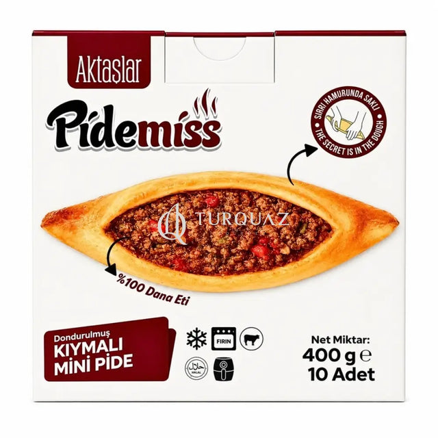 Aktaslar Minced Meat Mini Pide 10x 400g - Aktaslar Mince Mini Pita 10x 400g