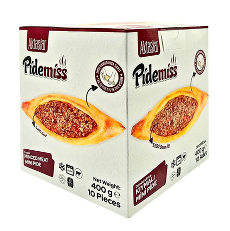 Aktaslar Minced Meat Mini Pide 10x 400g Aktaslar Mince Mini Pita 10x 400g