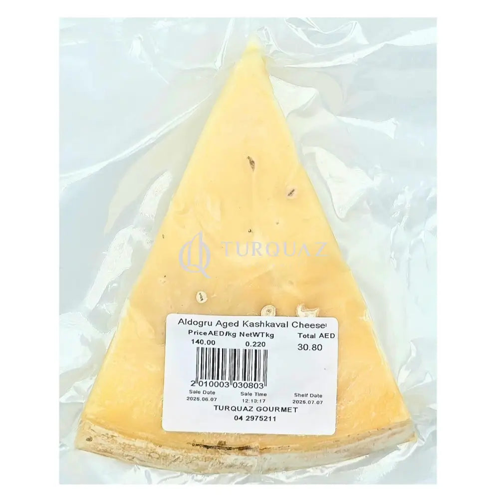 Aldogru Aged Kashkaval Cheese SBW TURKISH CHEESE