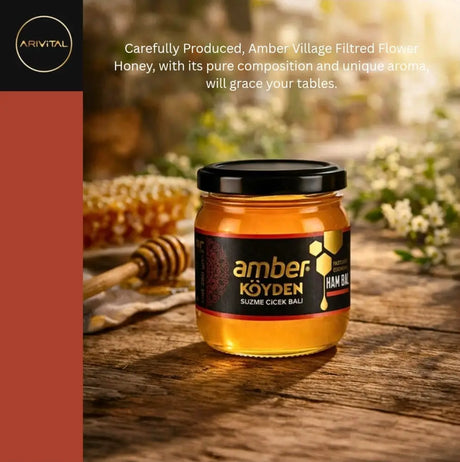 Amber Strained Honey From the Village 250g - Amber Strained Honey(From the village)250g