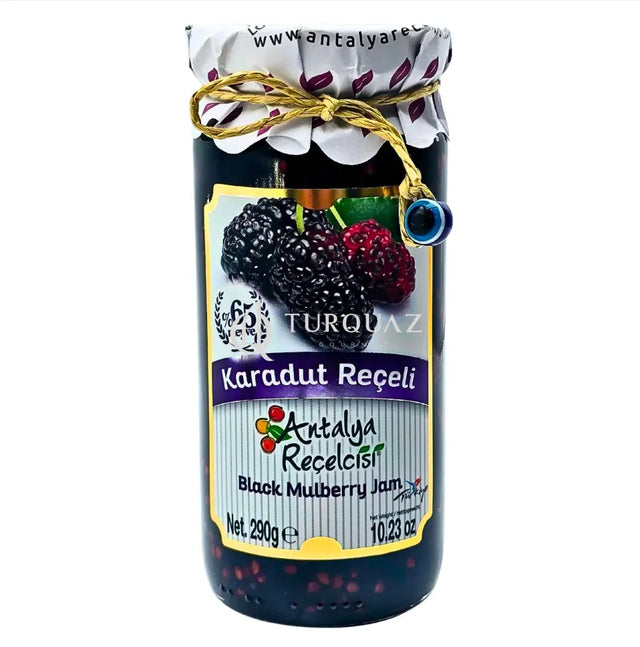 Antalya Recelcisi Black Mulberry Jam 290g TURKISH JAM
