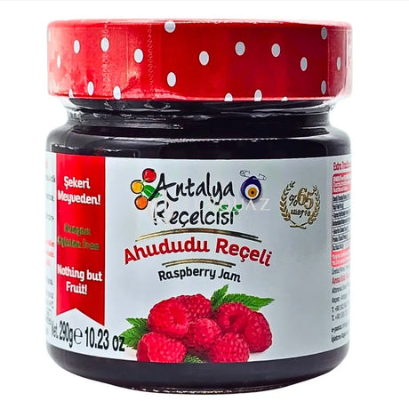 Antalya Recelcisi Raspberry Zero Sugar Jam 290g Antalya Recelcisi Raspberry Zero Sugar Jam 290g