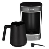 Arcelik TKM 3341 Antrasit Telve-X Turkish Coffee Machine Arcelik TKM 3341 Telve-X Anthracite Turkish Coffee Machine