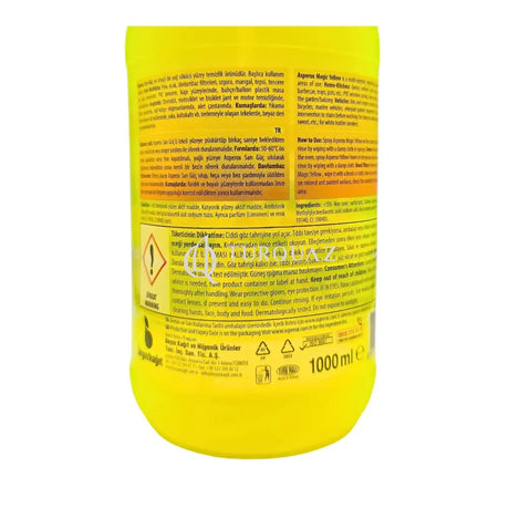 Asperox Yellow Power Ultra Oil Remover 1000ml Asperox Yellow Power Ultra Oil Remover 1000 ml