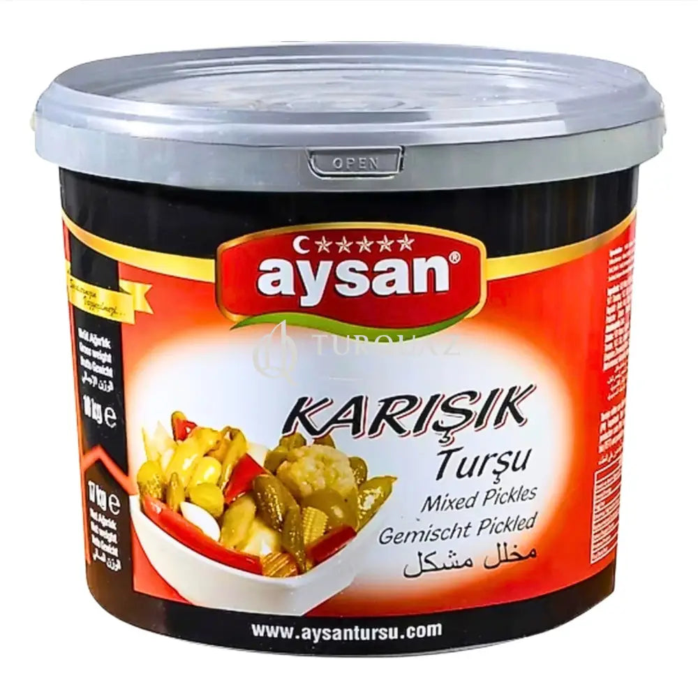 Aysan Mixed Pickle 18Kg - Aysan Mixed Pickle 18Kg