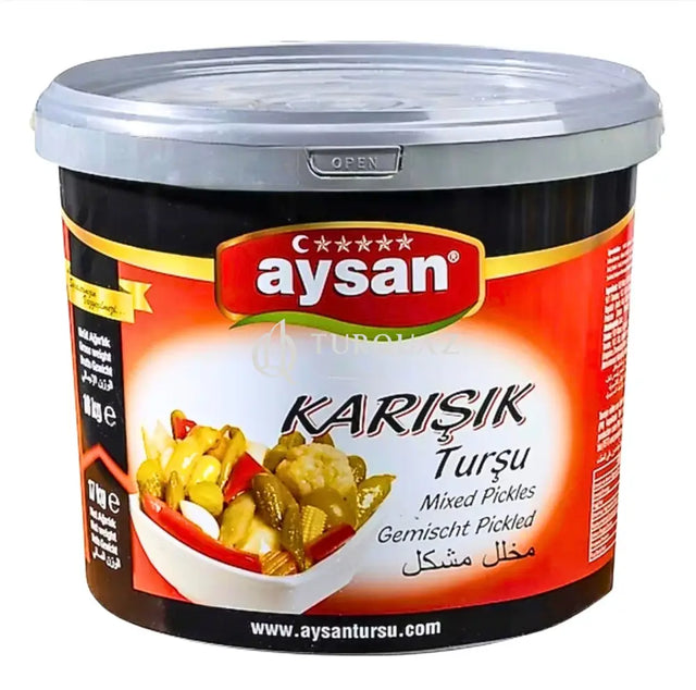 Aysan Mixed Pickle 18Kg - Aysan Mixed Pickle 18Kg