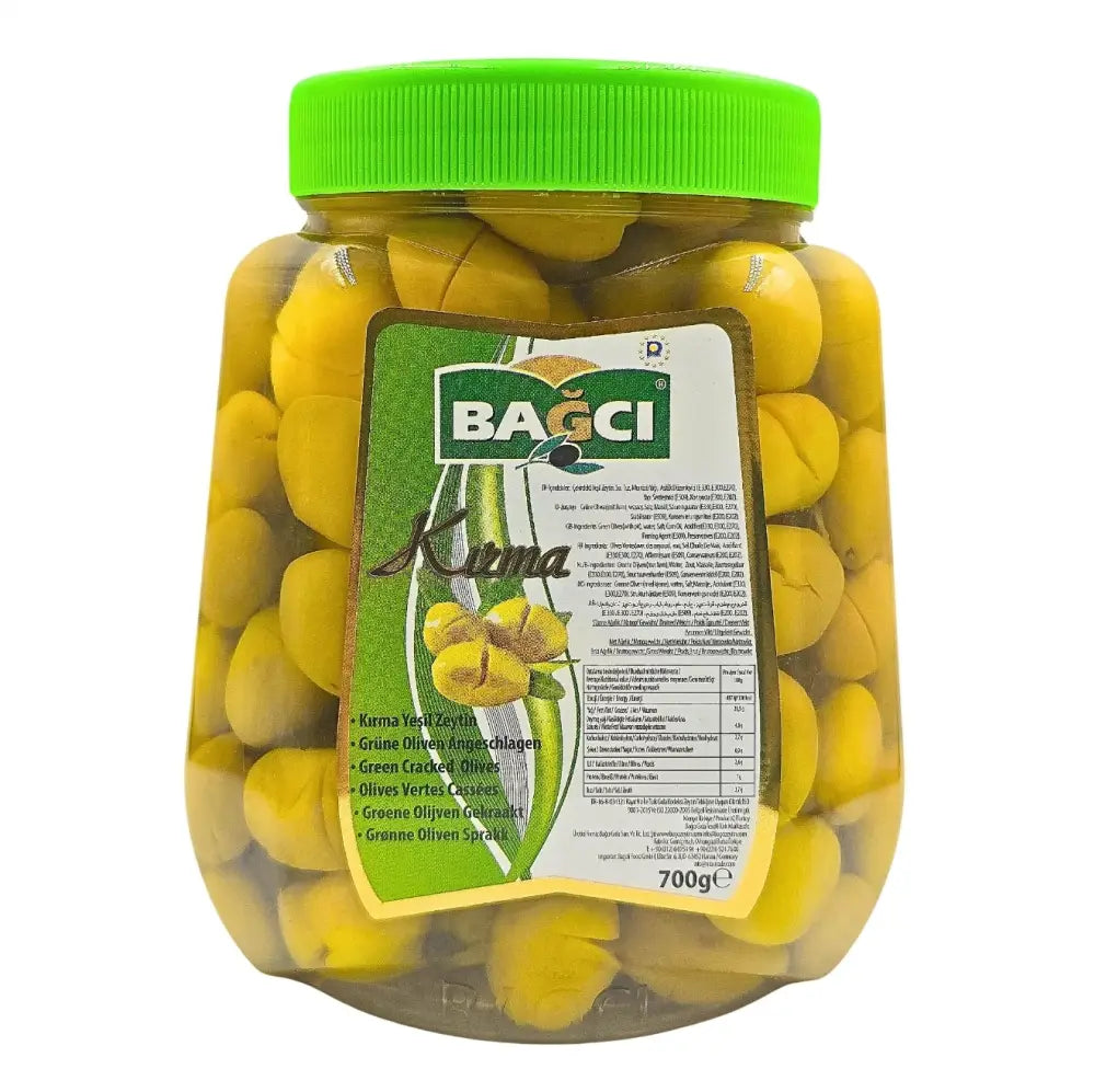 Bagci Kirma Cracked Green Olives 700g Bagci Cracked Green Olives 700g