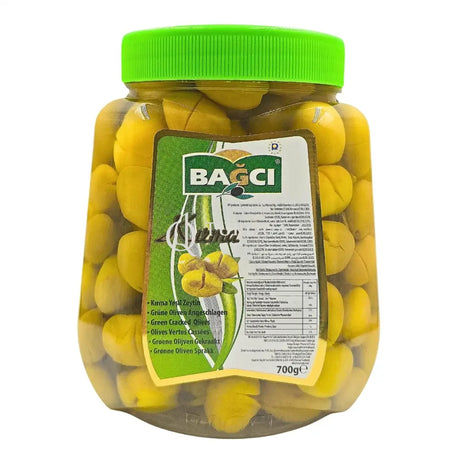 Bagci Kirma Cracked Green Olives 700g Bagci Cracked Green Olives 700g