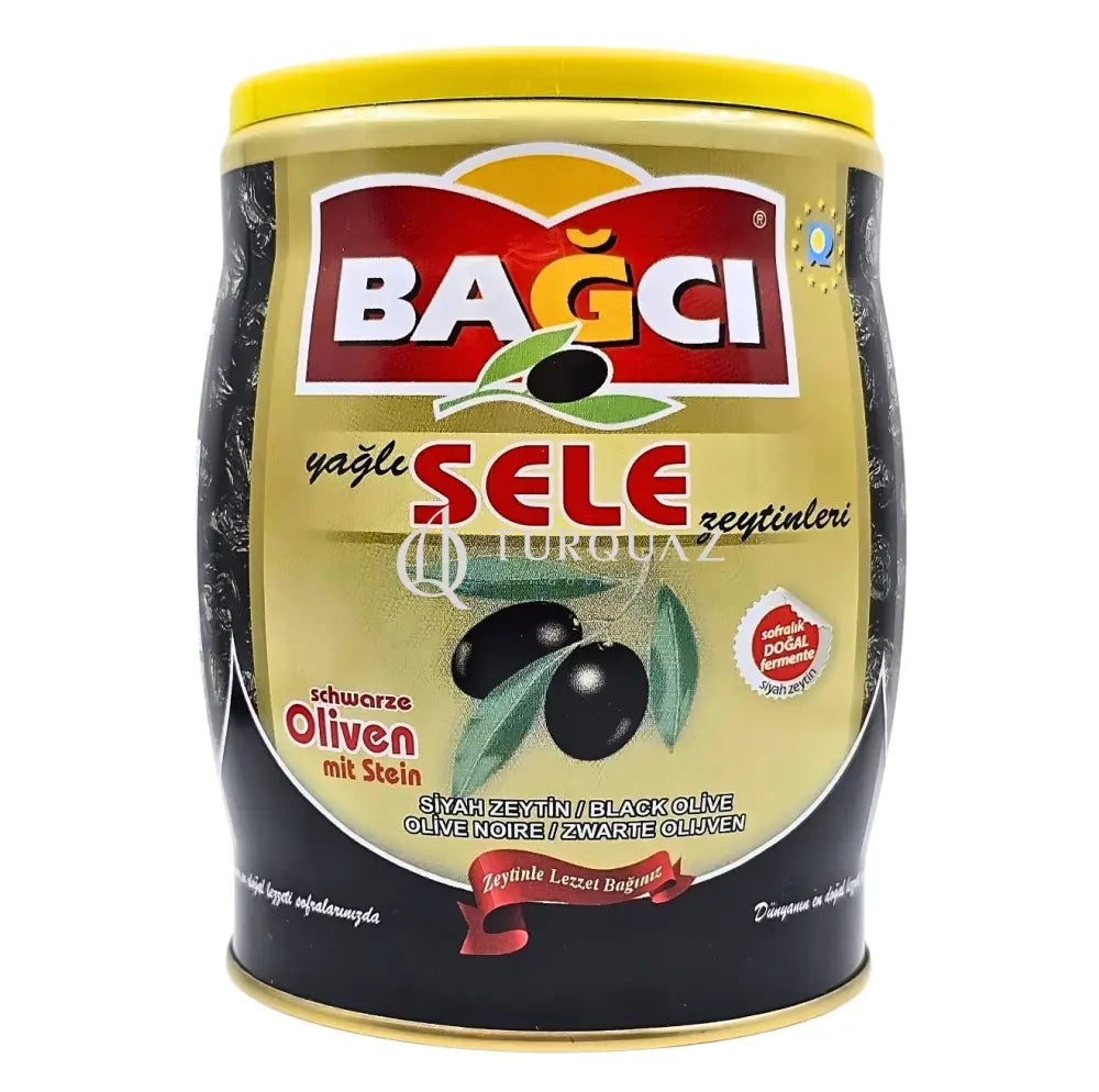 Bagci Oily Olives Black Olives Tin 750g Bagci Black Olives Tin 750g