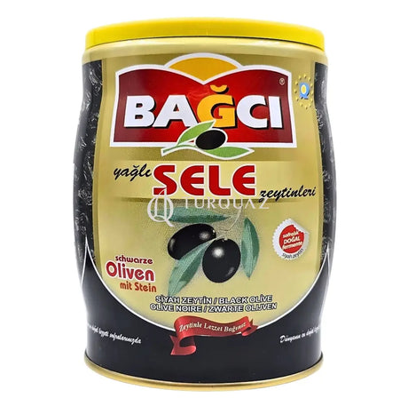 Bagci Oily Olives Black Olives Tin 750g Bagci Black Olives Tin 750g