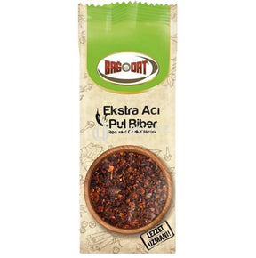 Bagdat Extra Red Hot Chili Flakes 80g Turkish Spices