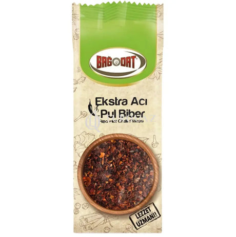 Bagdat Extra Red Hot Chili Flakes 80g Turkish Spices