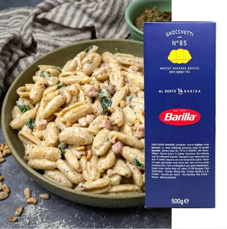 Barilla Gnocchetti Rigate Pasta No.85 500g - Barilla Conchiglie Rigate Pasta 500g