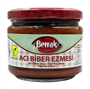 Berrak Spicy Paprika Sauce 310g Spiycy Pepper Sauce