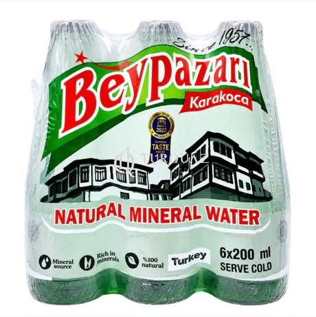 Beypazari Natural Mineral Water 6pcsX200ml - NATURAL MINERAL WATER