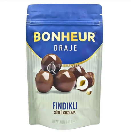 Bonheur Hazelnut Draje 60g Hazelnut Draje