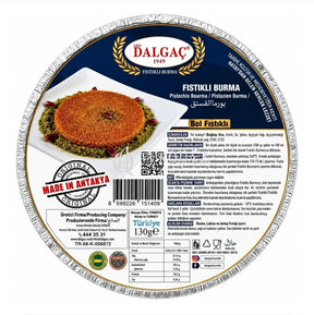 Dalgac Pistachio Burma 130g - Pistachio Burma 130