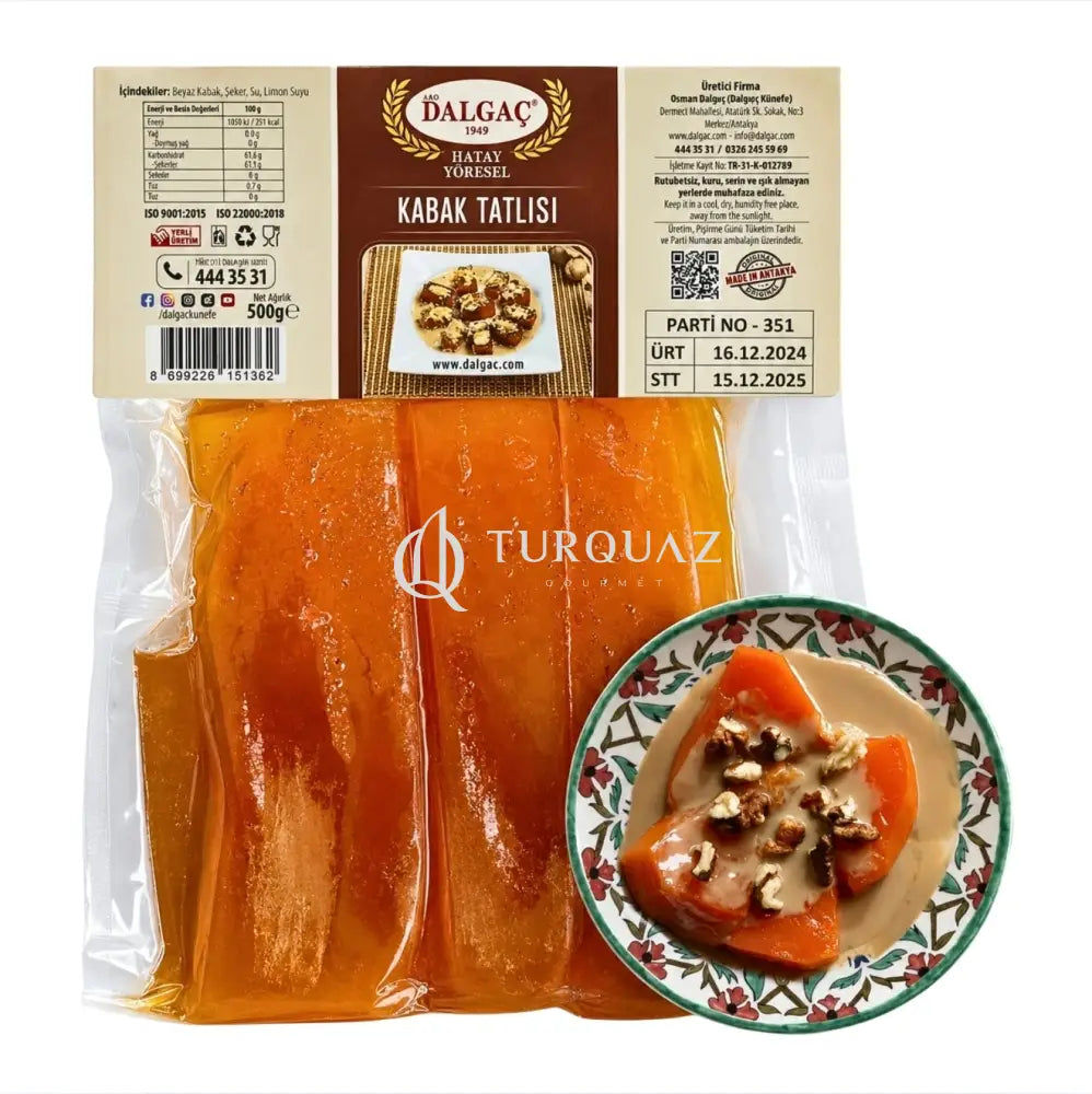 Dalgac Pumpkin Dessert 500g - Pumkin Dessert