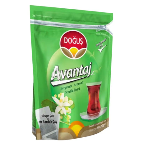 Dogus Avantaj Bergamot Tea 1000g (25X40g) Turkish Tea