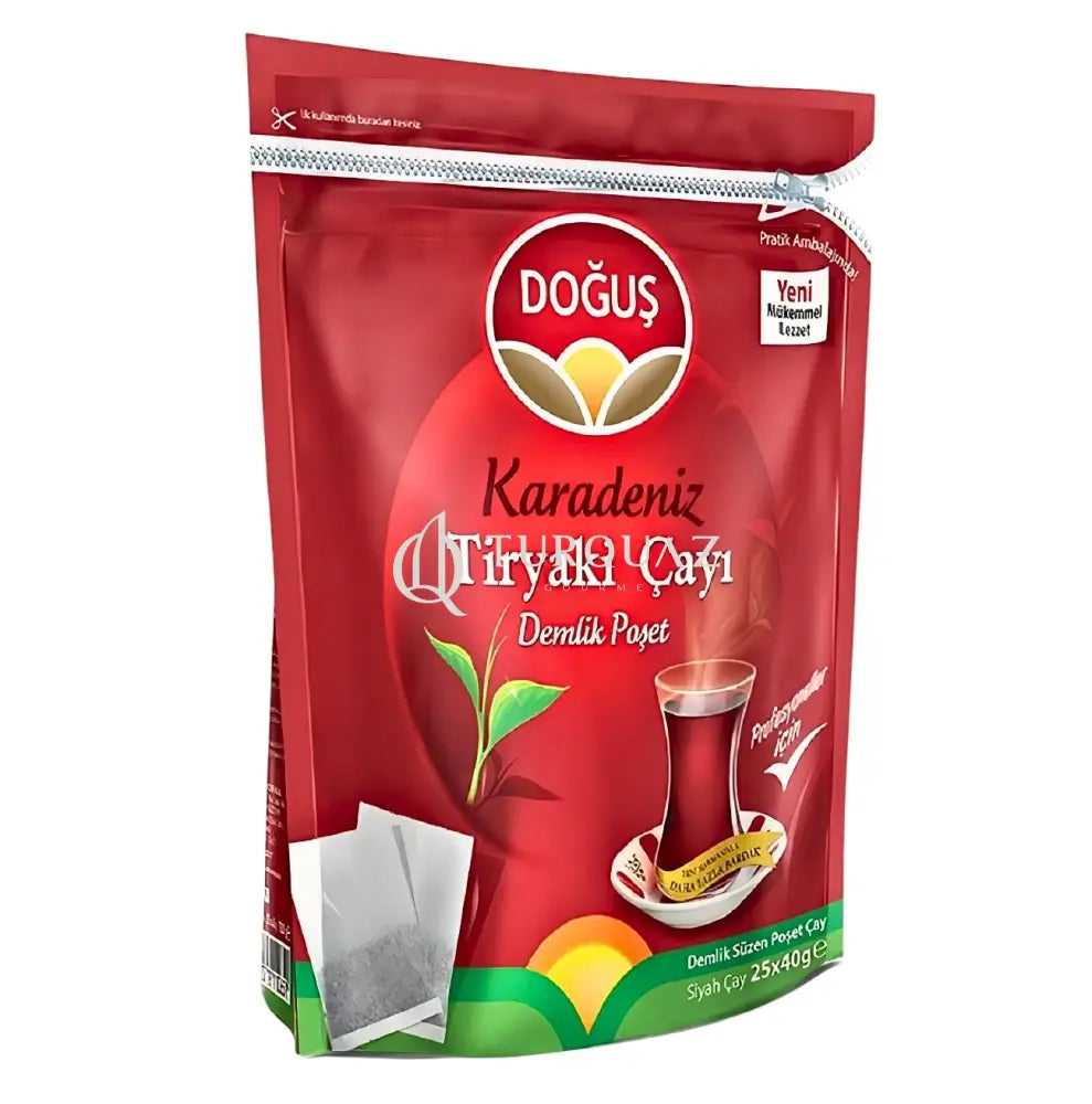Dogus Karadeniz Tiryaki Tea 1000g (25X40g) Turkish Tea