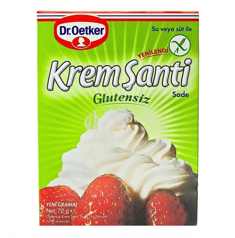 Dr.Oetker Gluten Free Plain Whipped Cream 72g Dr Oetker Gluten Free Whipped Cream 72g