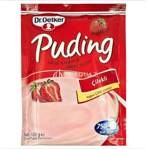 Dr.Oetker Strawberry Puding 120g Strawberry Puding