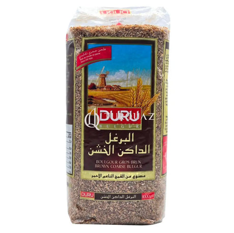 Duru Brown Coarse Bulgur 1000g Turkish Rice
