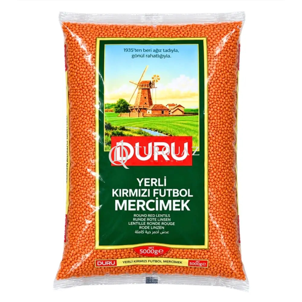 Duru Round Red Lentils (5000g) - Duru Round Red Lentils (5000g)