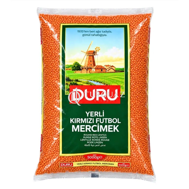 Duru Round Red Lentils (5000g) - Duru Round Red Lentils (5000g)