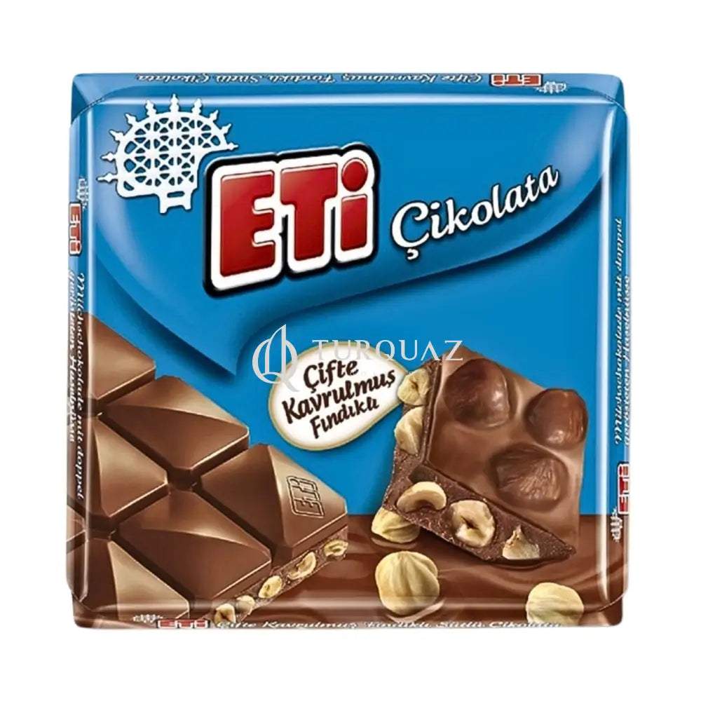 Eti Chocolate Double Roasted Hazelnut 60g Chocolate Double Roasted Hazelnut