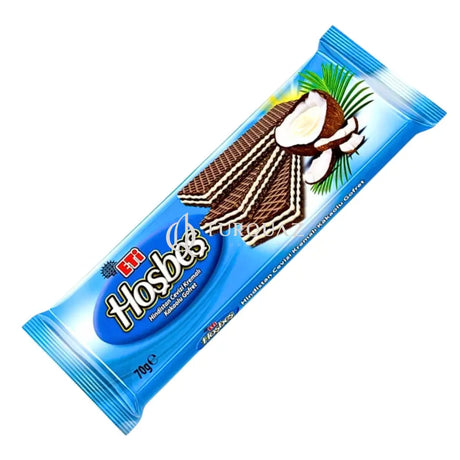 Eti Hosbes Coconut Chocolate Wafer 142g - Eti Hosbes Coconut Choco Wafer 142g