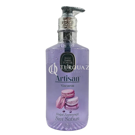 Eyup Sabri Tuncer Artisan Macaron Natural Olive Oil Liquid Soap 600ml Eyup Sabri Tuncer Artisan Macaron - Natural Olive